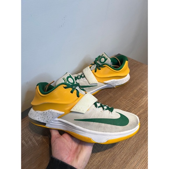 Nike KD Trey 5 VII Green Basketball Shoes Sz 10.5 Nike iD 704380-991